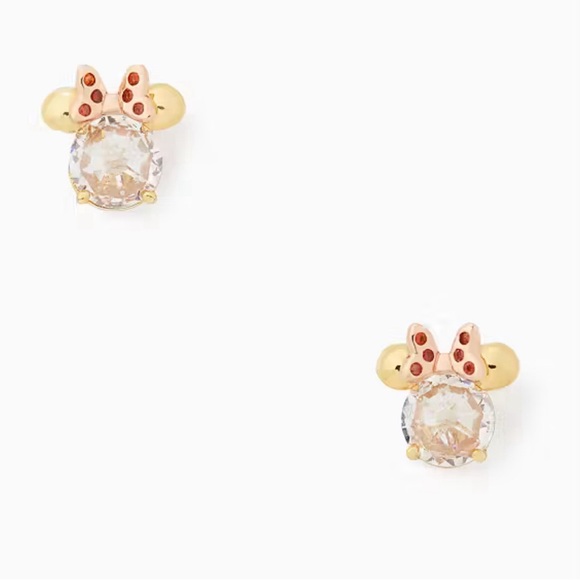 kate spade Jewelry - RESERVED Disney X Kate Spade NWT Minnie Studs with Dustbag